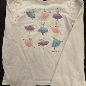 Janie and Jack ballerina shirt